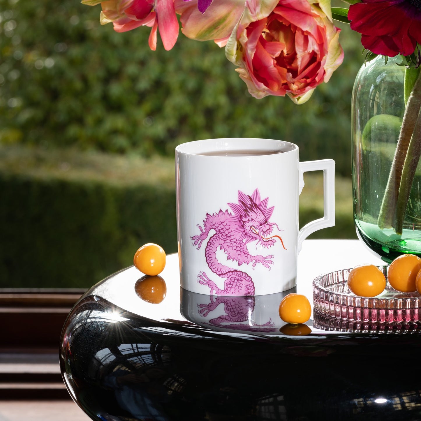 Henkelbecher, "The MEISSEN Mug Collection", "Ming Dragon Purple", Form "Berlin", V 0,25 l