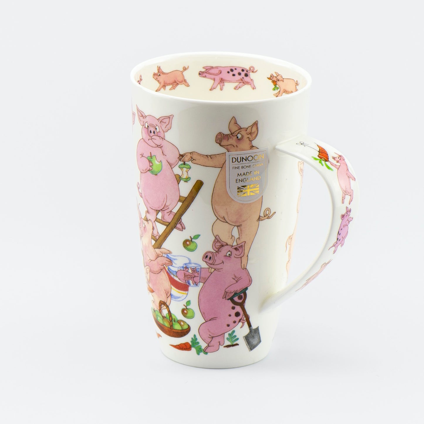 Dunoon Becher Teetasse Kaffeetasse Henley Porzellan-Becher verschiedene Dekore