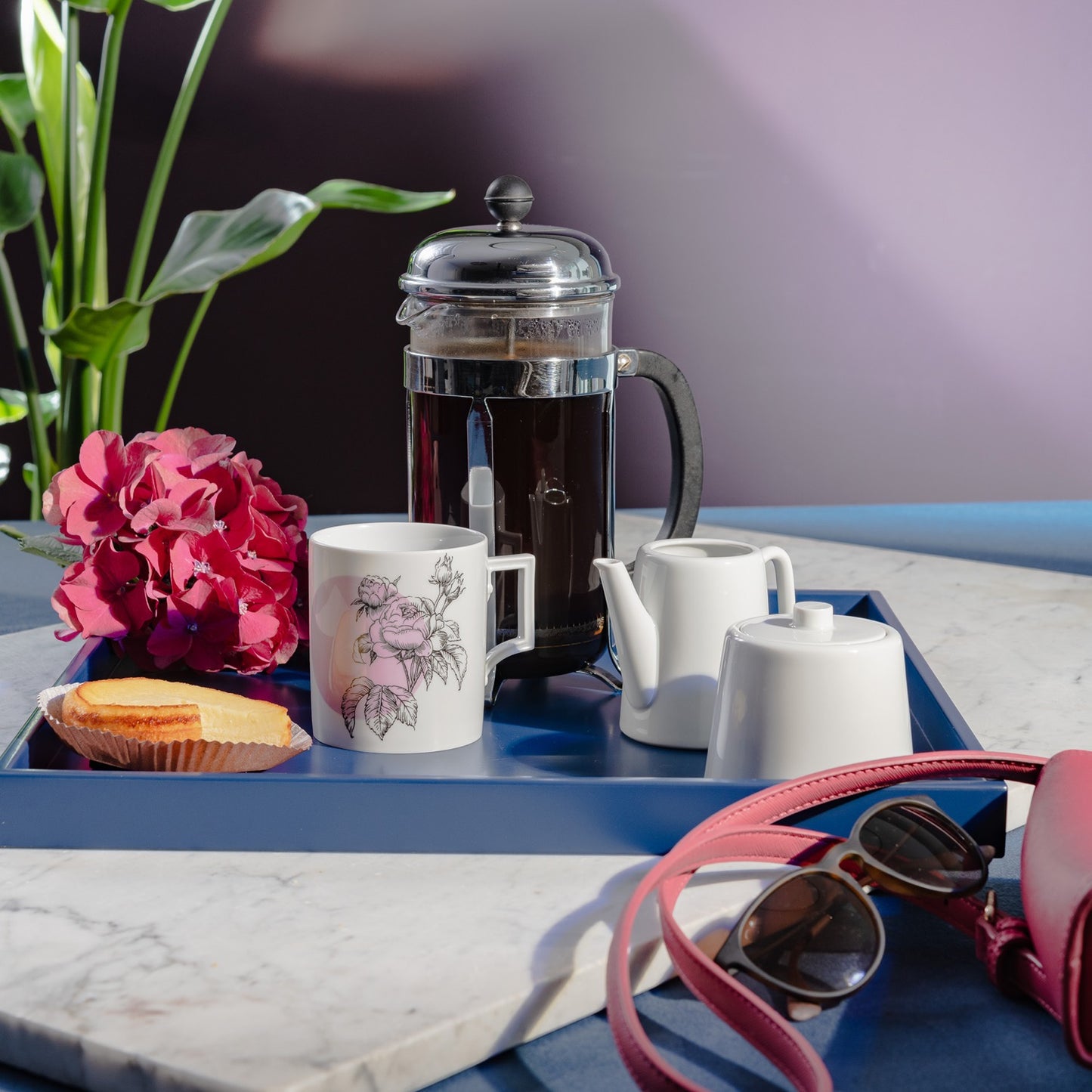 Henkelbecher, "The MEISSEN Mug Collection", "Grahpic Rose", Form "Berlin", V 0,25 l