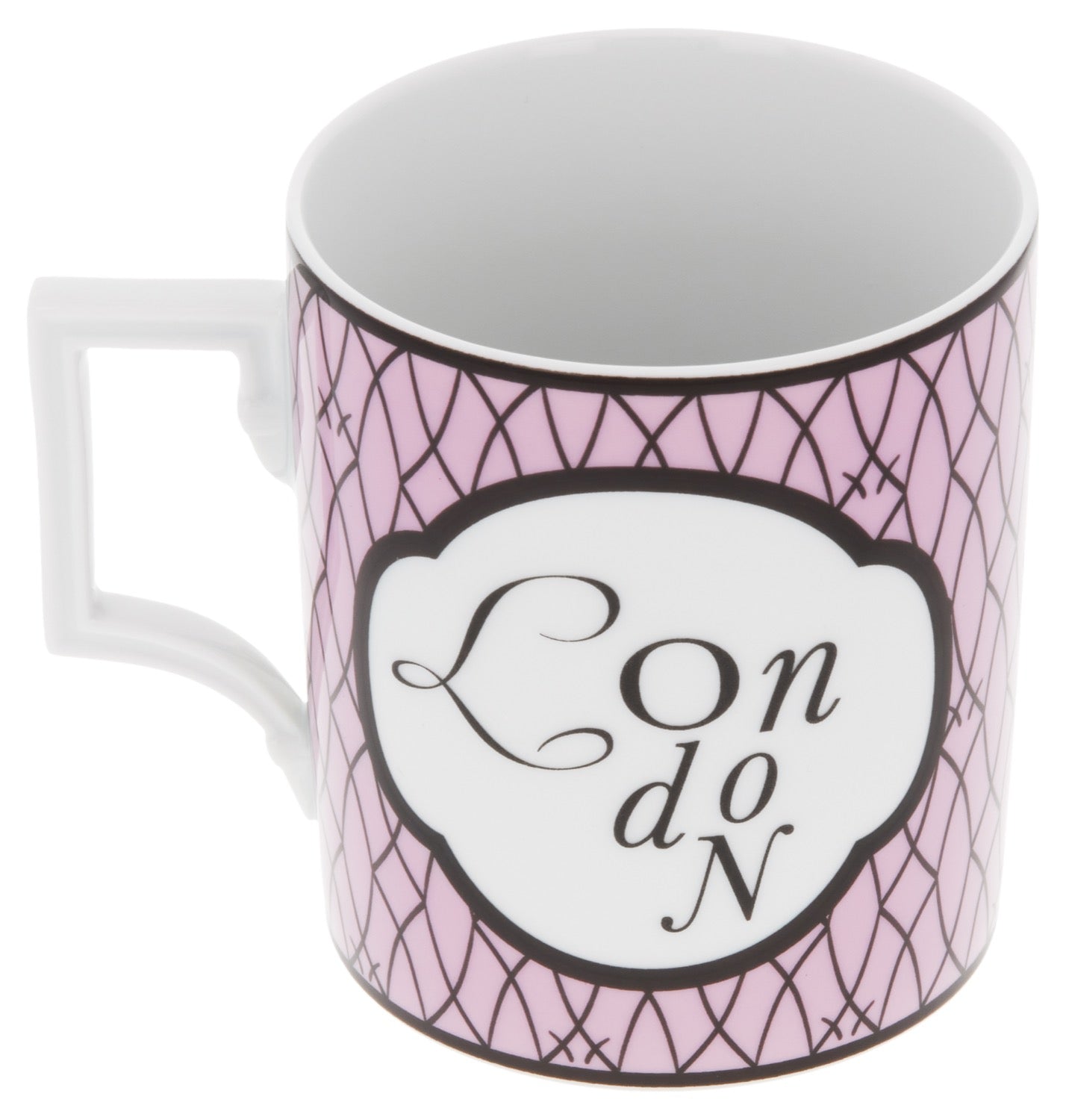 Henkelbecher, Form "Berlin", City Mug, "London", V 0,25 l