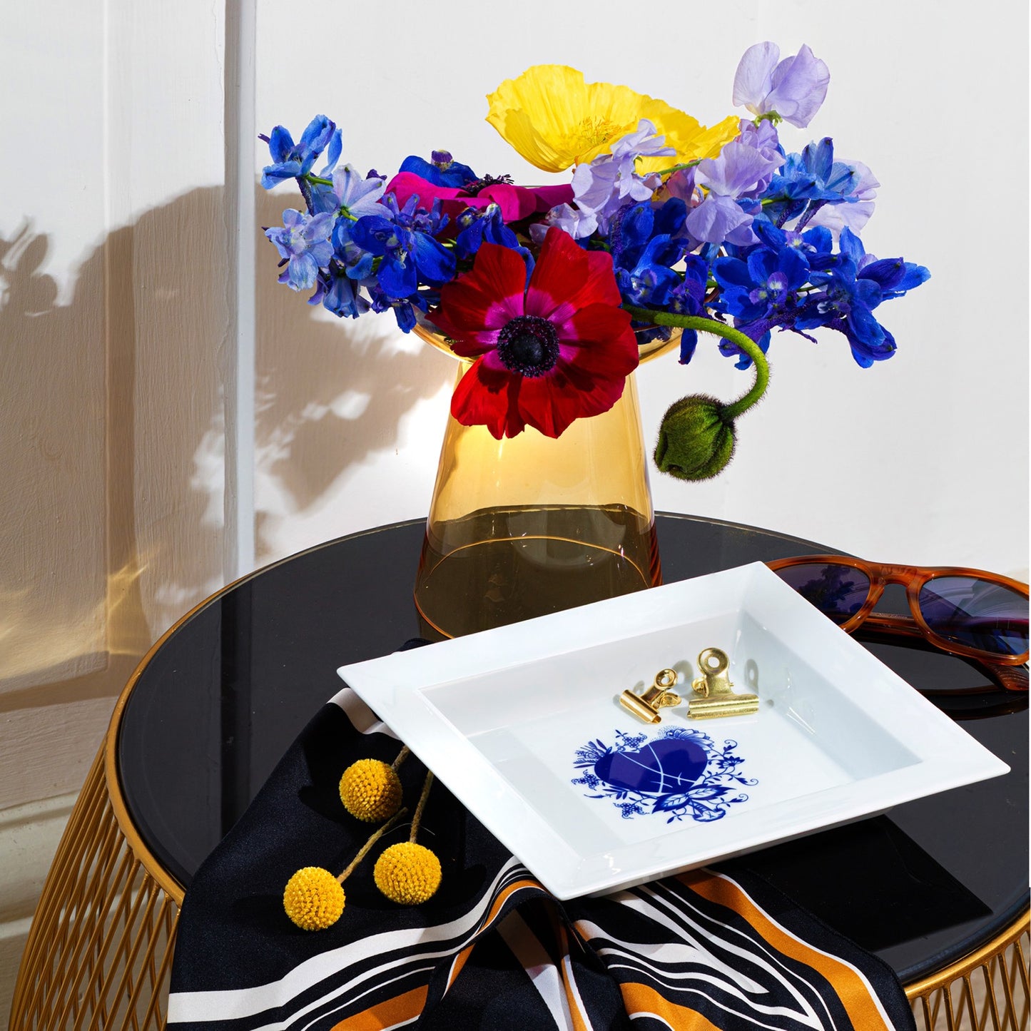 Vide-Poche, groß, "The MEISSEN Vide-Poche Collection", "Blue Passion", 21 x 18,5 cm