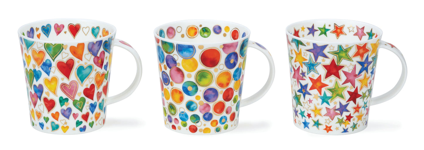 Dunoon Becher Teetasse Kaffeetasse Cairngorm Porzellan-Becher versch. Dekore