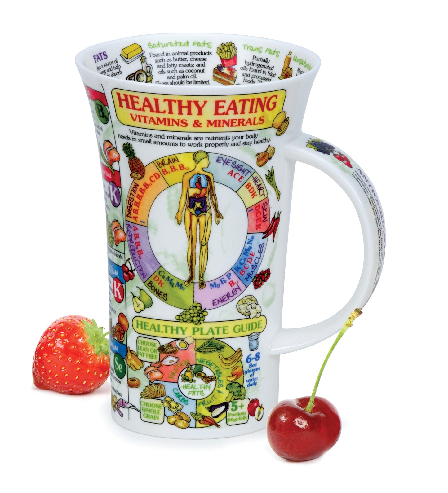Dunoon Becher Form Glencoe - Dekor HEALTHY EATING