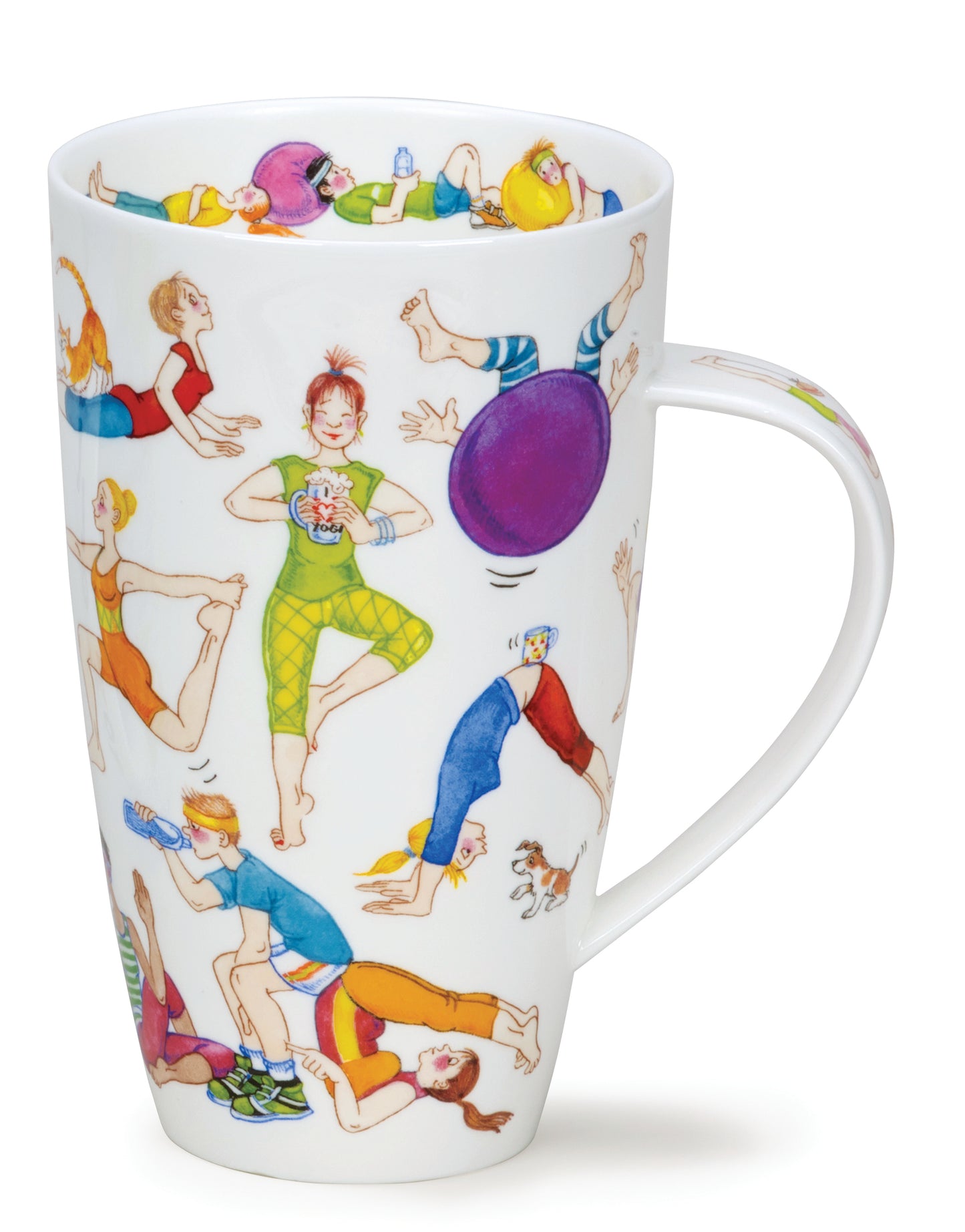 Dunoon Becher Teetasse Kaffeetasse Henley Porzellan-Becher verschiedene Dekore