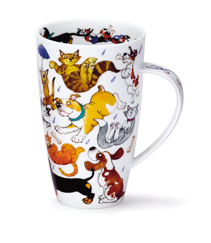 Dunoon Becher Teetasse Kaffeetasse Henley Porzellan-Becher verschiedene Dekore