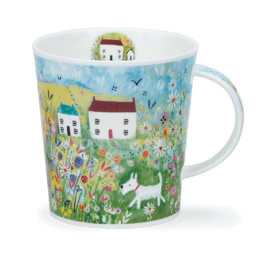 Dunoon Becher Form Lomond - Dekor COTTAGE WALK - DOG