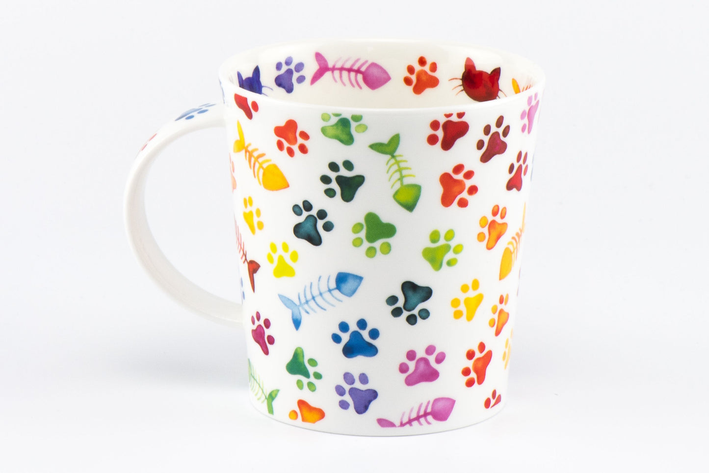 Dunoon Becher Teetasse Kaffeetasse Lomond Pawprints cat