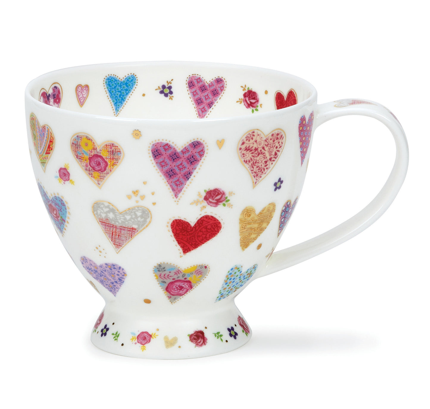 Dunoon Becher Form Skye - Dekor FEEL THE LOVE