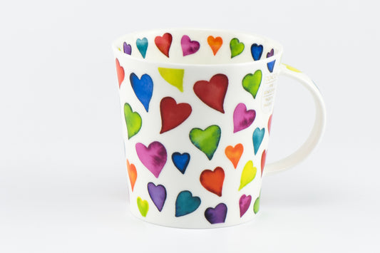 Dunoon Becher Teetasse Kaffeetasse Cairngorm Warm Hearts