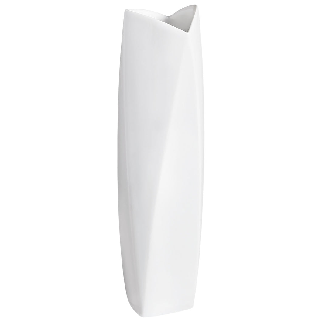 [10] Vase, Weiß, H 29 cm