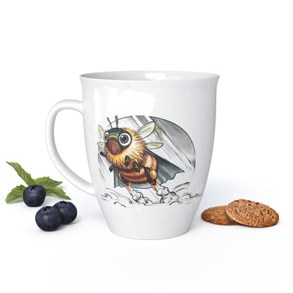 L.E.R.D.93 Tasse mit Bienchen Flotte Biene Made in Germany Porzellan Becher