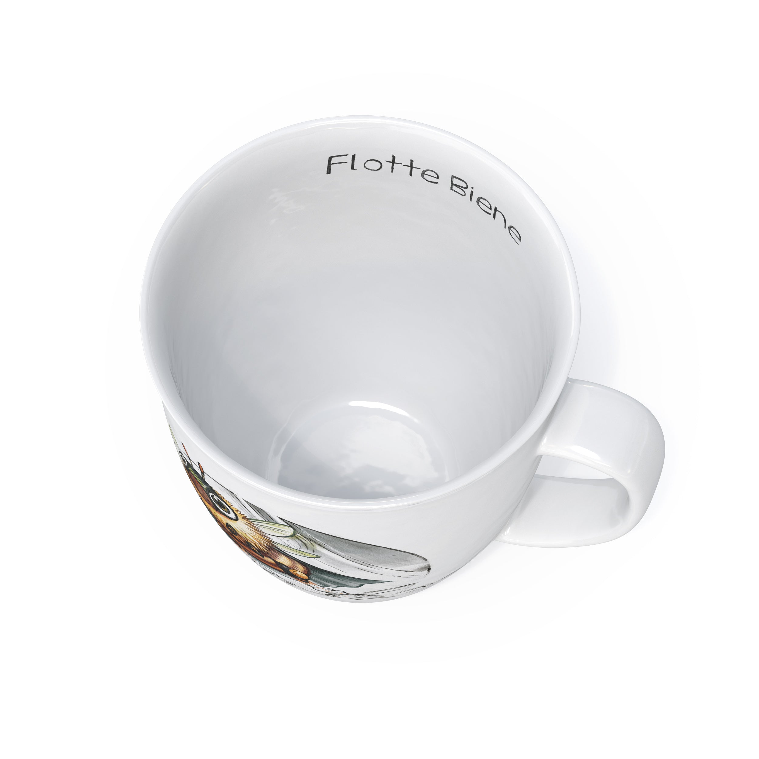 L.E.R.D.93 Tasse mit Bienchen Flotte Biene Made in Germany Porzellan Becher