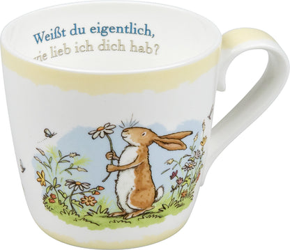 Könitz Weißt Du Eigentlich Becher Kaffeebecher Teetasse Tasse Porzellan 355 ml