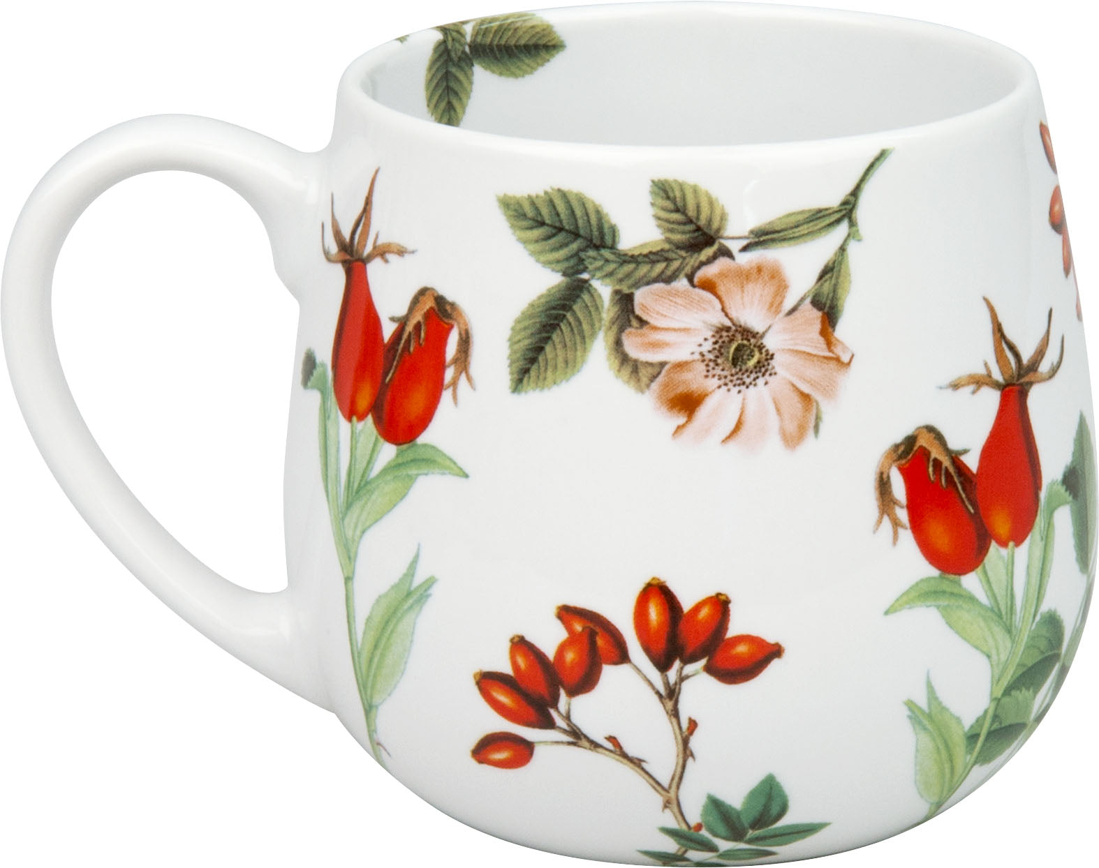 Becher mit Sieb und Deckel My favourite tea Hagebutte