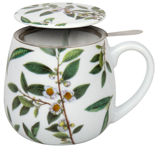 Becher mit Sieb und Deckel My favourite tea Grüner Tee