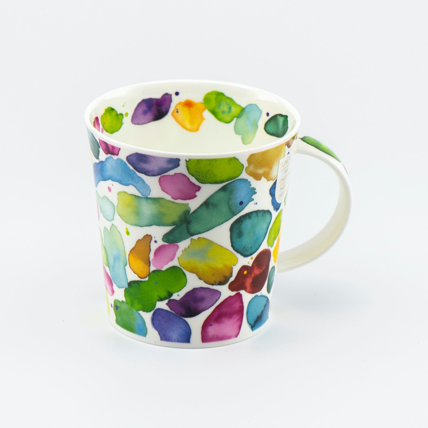 Dunoon Becher Teetasse Kaffeetasse Cairngorm Blobs grün