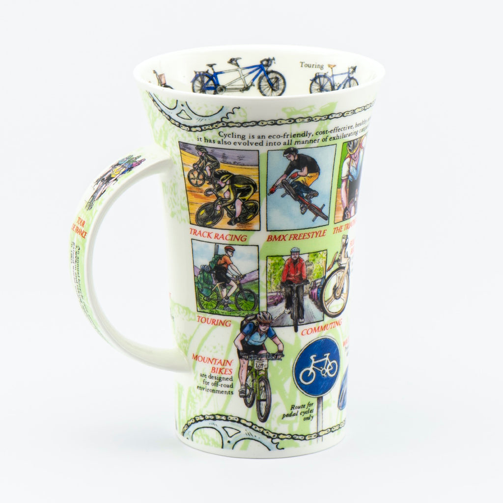 Dunoon Becher Teetasse Kaffeetasse  Glencoe World of the Bike