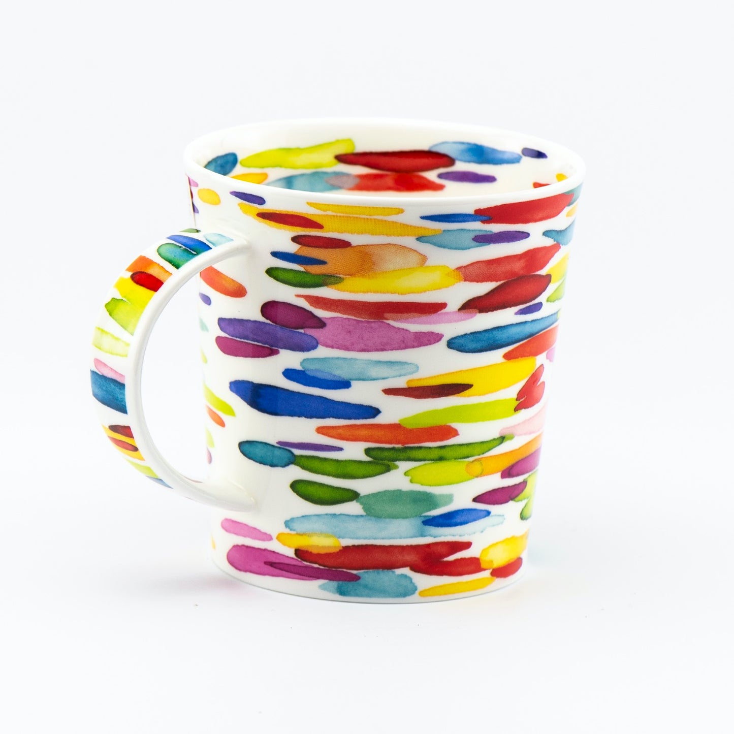 Dunoon Kaffee-Becher Tee-Tasse Cairngorm Slapdash rot