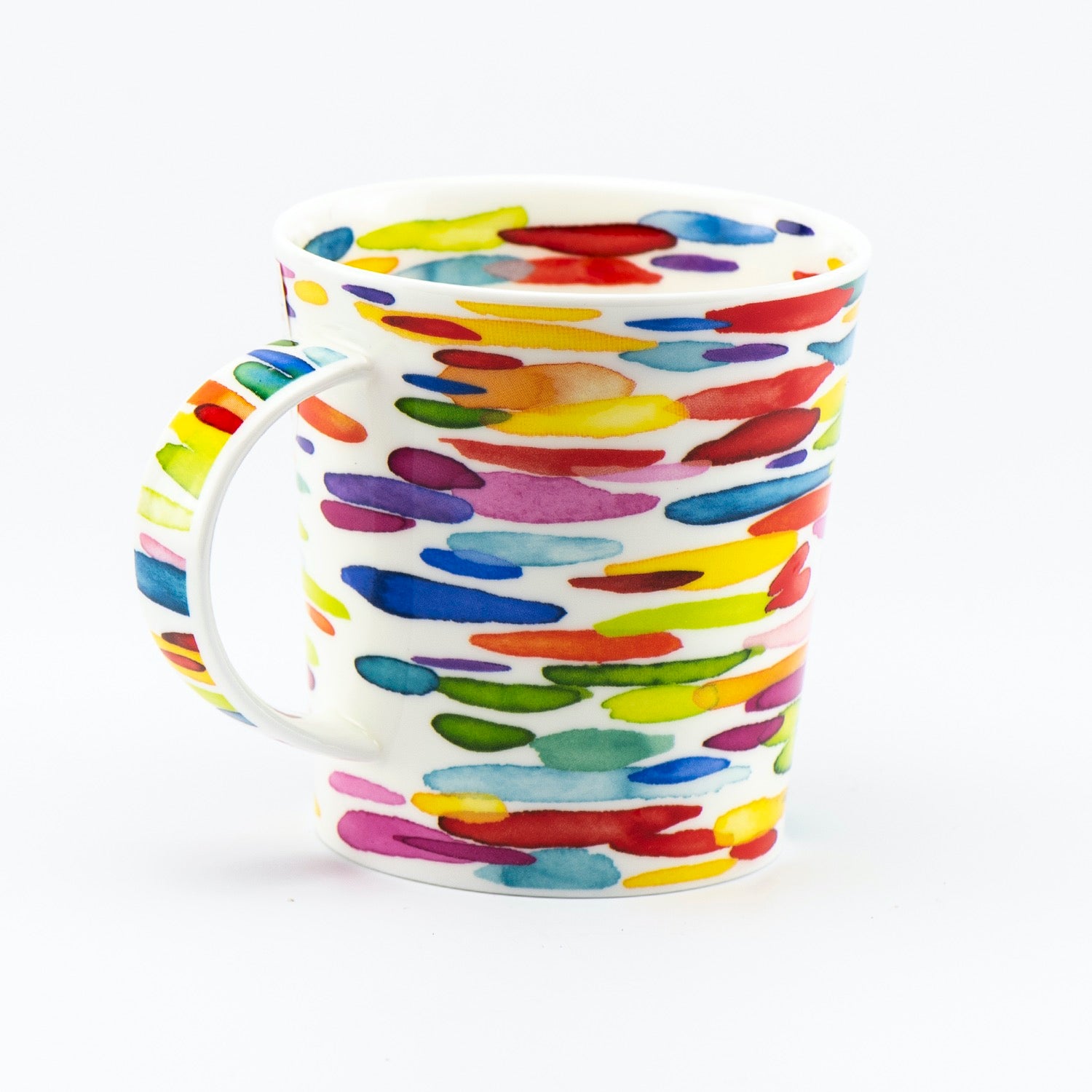 Dunoon Kaffee-Becher Tee-Tasse Cairngorm Slapdash rot