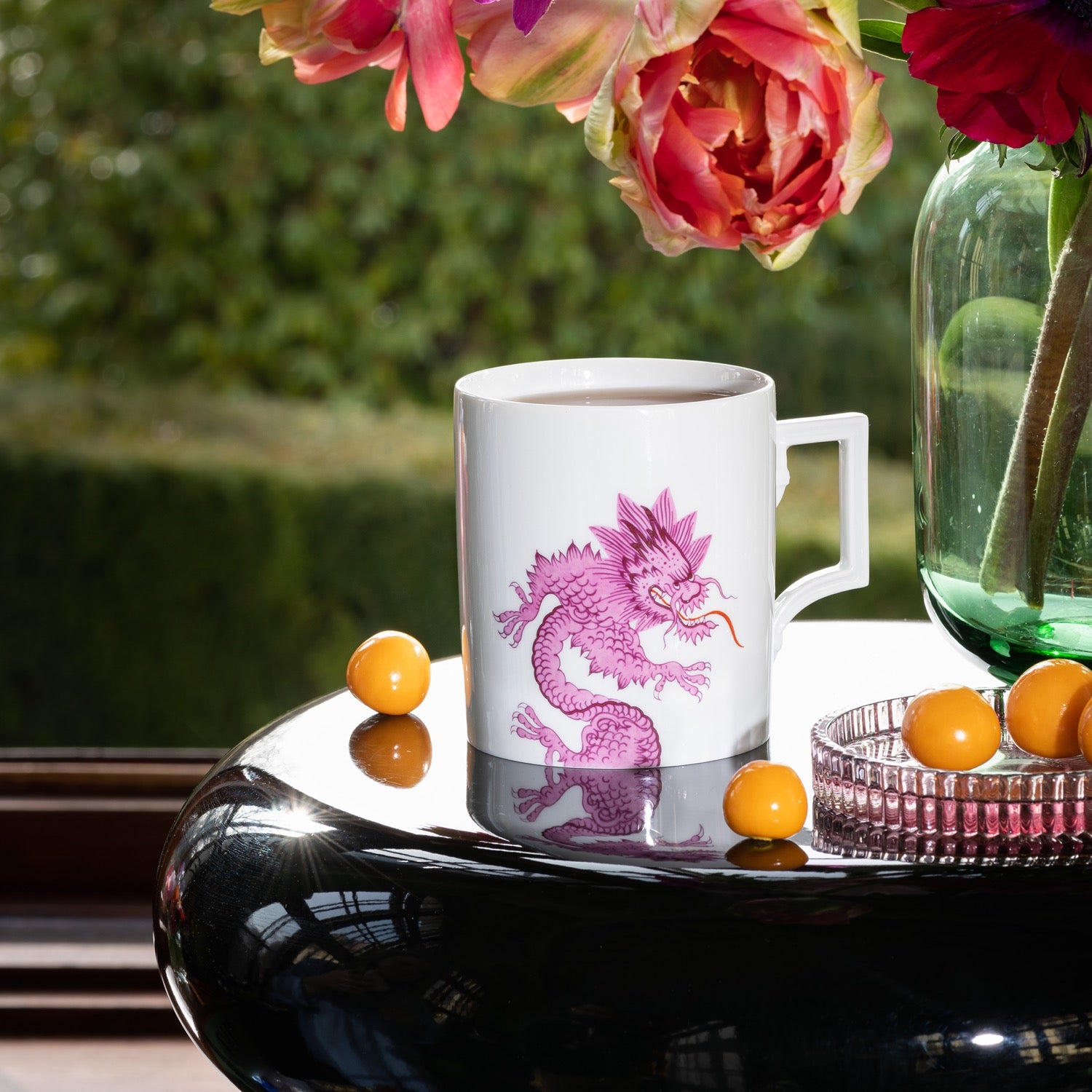 Henkelbecher, "The MEISSEN Mug Collection", "Ming Dragon Purple", Form "Berlin", V 0,25 l