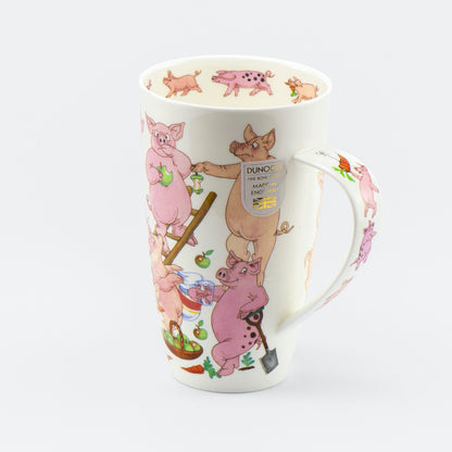 Dunoon Becher Teetasse Kaffeetasse Henley Porzellan-Becher verschiedene Dekore