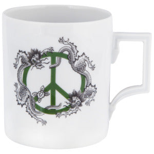 [20] Henkelbecher, "The MEISSEN Mug Collection", "Peace Olive Green", Form "Berlin", V 0,25 l