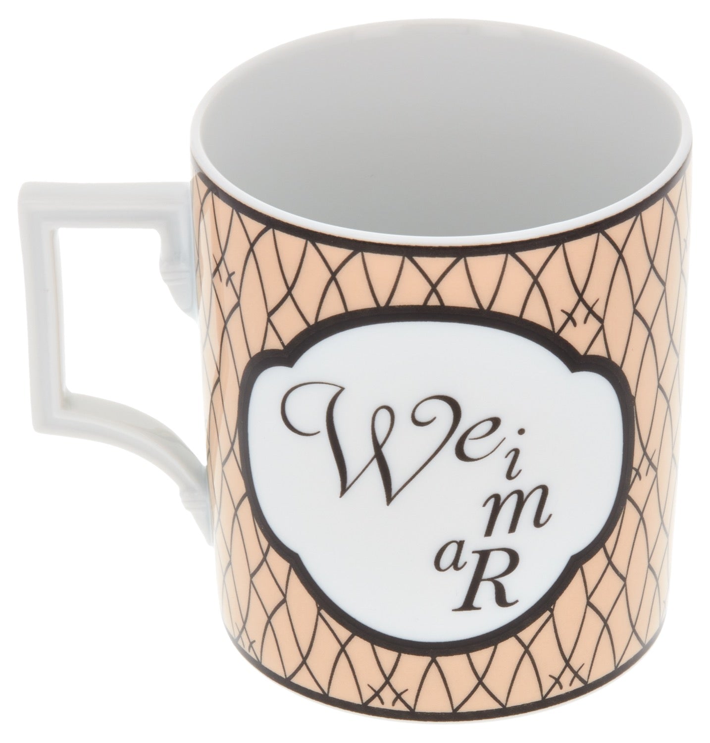 Henkelbecher, Form "Berlin", City Mug, "Weimar", V 0,25 l