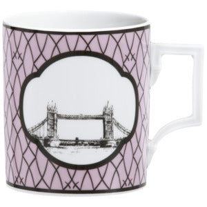 Henkelbecher, Form "Berlin", City Mug, "London", V 0,25 l