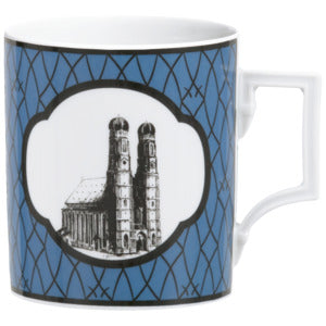 Henkelbecher, Form "Berlin", City Mug, "München", V 0,25 l