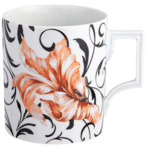 Henkelbecher, "The MEISSEN Mug Collection", "Flower Ornament", Form "Berlin", V 0,25 l