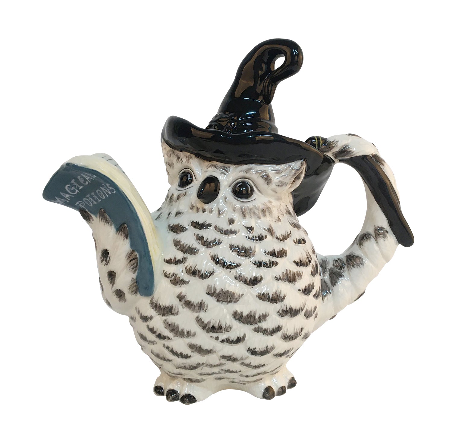 Kunstvolle Leichtkeramik-Teekanne mit Tiermotiv: Stilvoll genießen