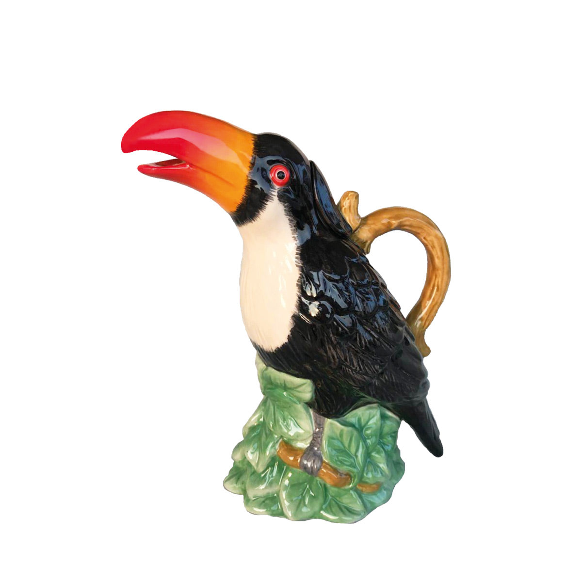 Kunstvolle Leichtkeramik-Teekanne mit Tiermotiv: Stilvoll genießen