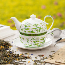 Lade das Bild in den Galerie-Viewer, Jameson &amp; Tailor Tea for One Brillantporzellan: Genussvolles Teeerlebnis in eleganter Perfektion
