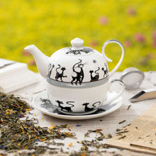 Lade das Bild in den Galerie-Viewer, Jameson &amp; Tailor Tea for One Brillantporzellan: Genussvolles Teeerlebnis in eleganter Perfektion
