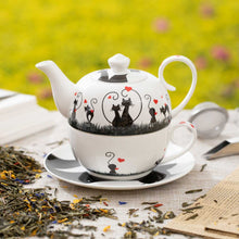 Lade das Bild in den Galerie-Viewer, Jameson &amp; Tailor Tea for One Brillantporzellan: Genussvolles Teeerlebnis in eleganter Perfektion
