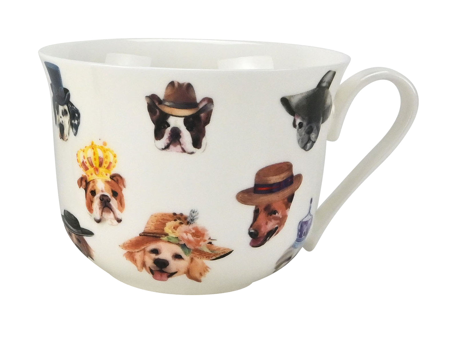 Jameson & Tailor Jumbobecher Brillantporzellan 0,5l