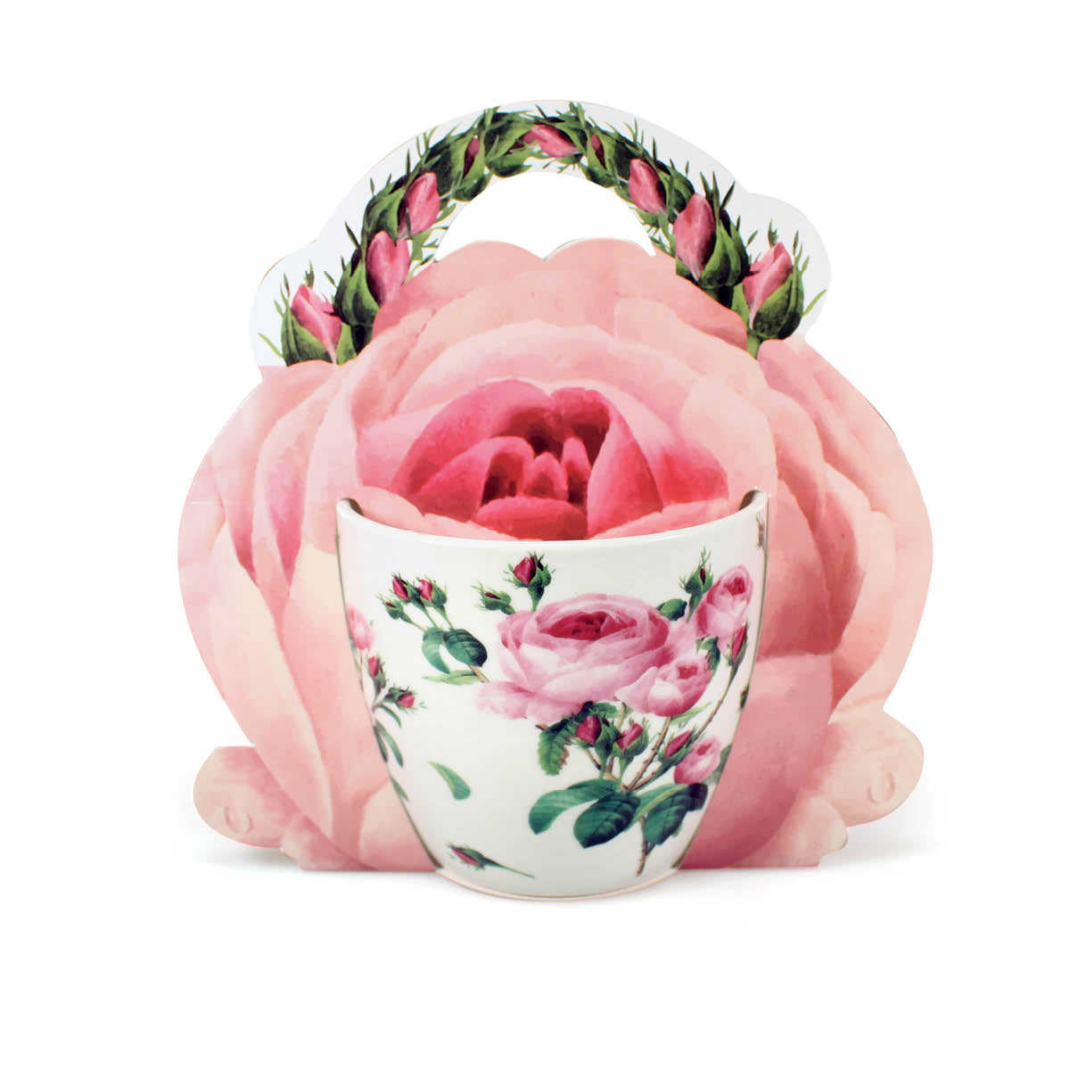 Henkelbecher in Geschenkverpackung