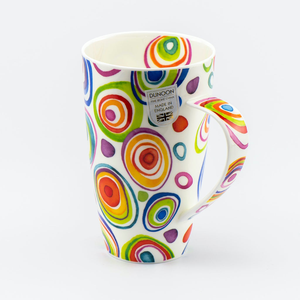 Dunoon Becher Teetasse Kaffeetasse Henley Porzellan-Becher Muster verschiedene Dekore