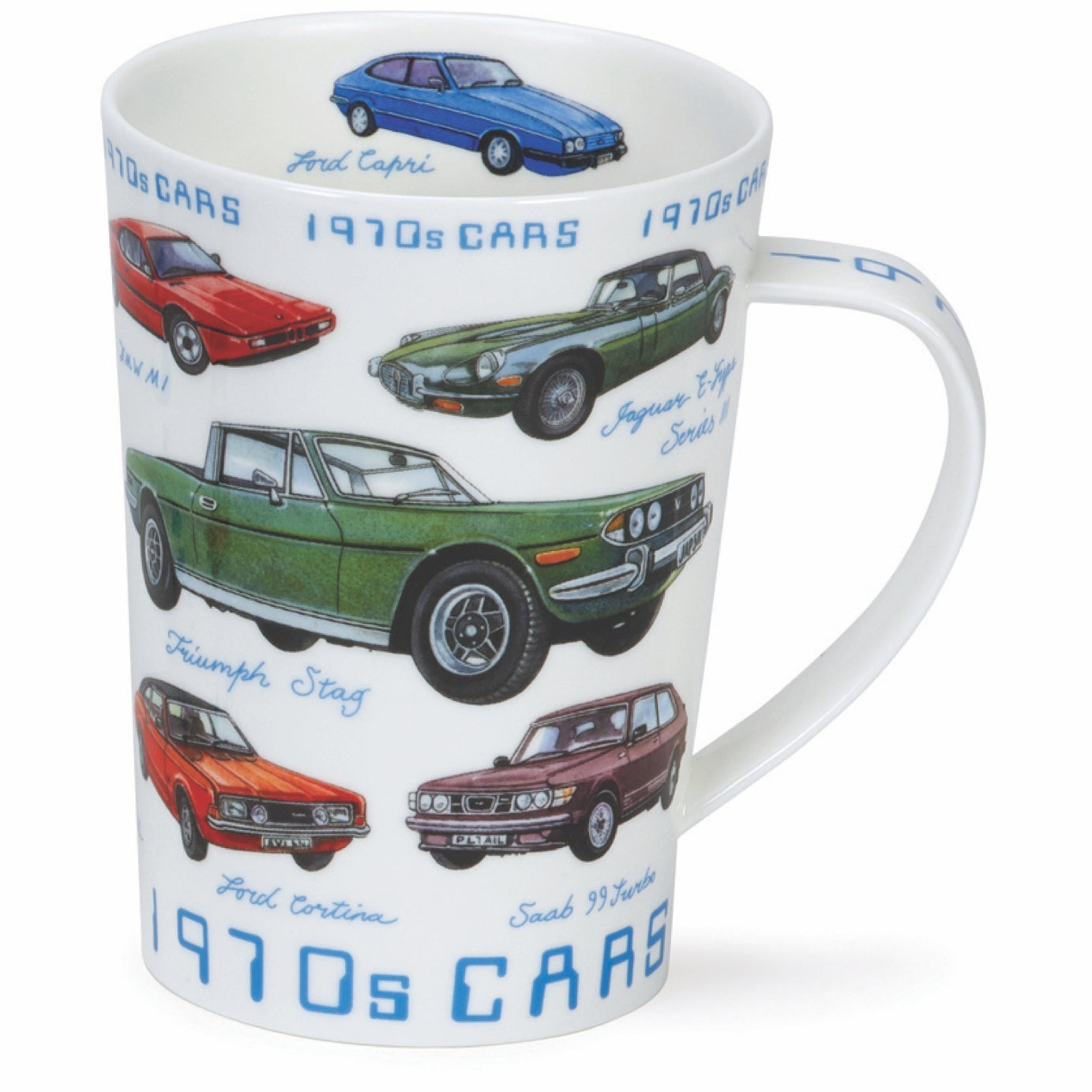 Dunoon Becher Teetasse Kaffeetasse  Argyll Classic Cars 1970s