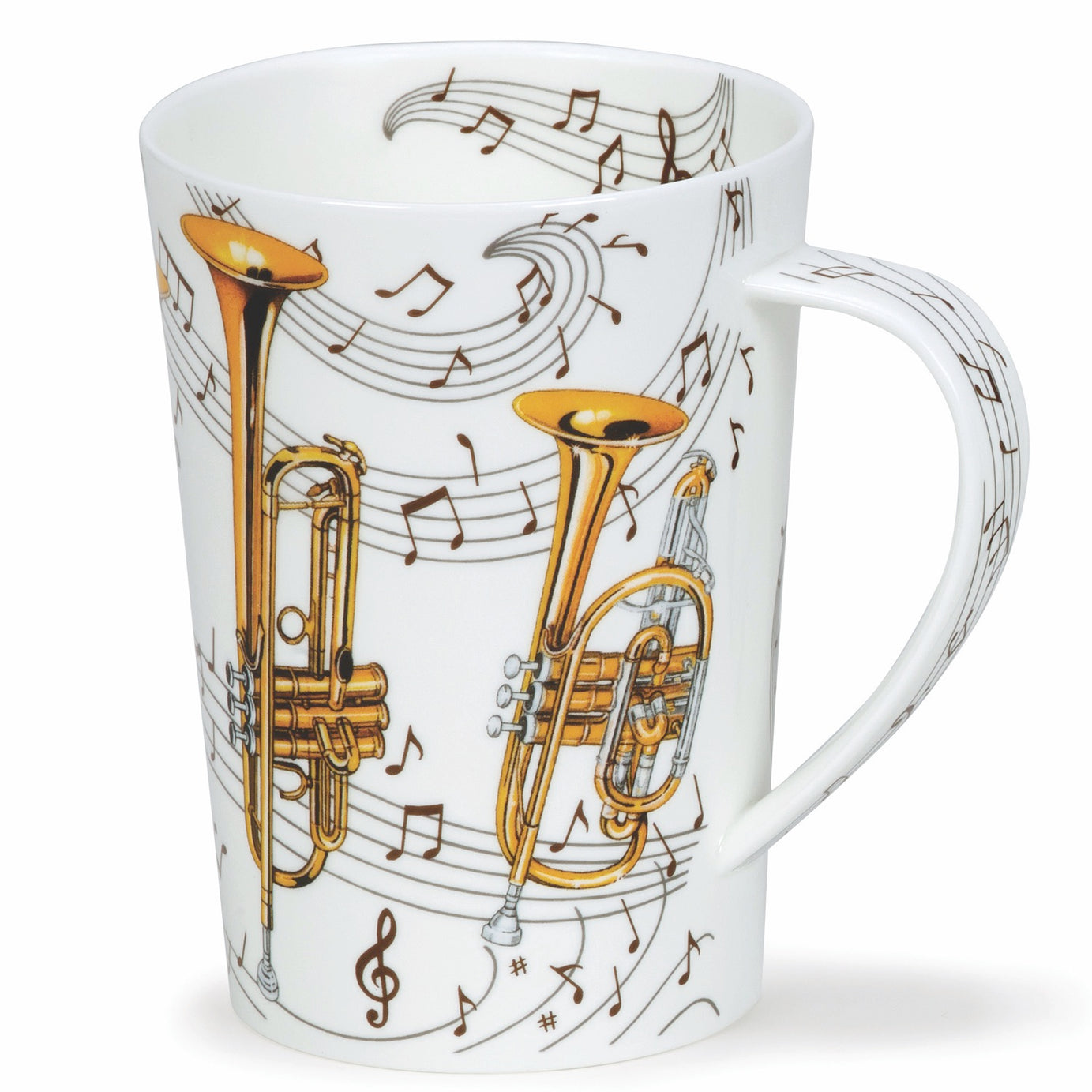 Dunoon Becher Teetasse Kaffeetasse  Argyll Symphony Trompete