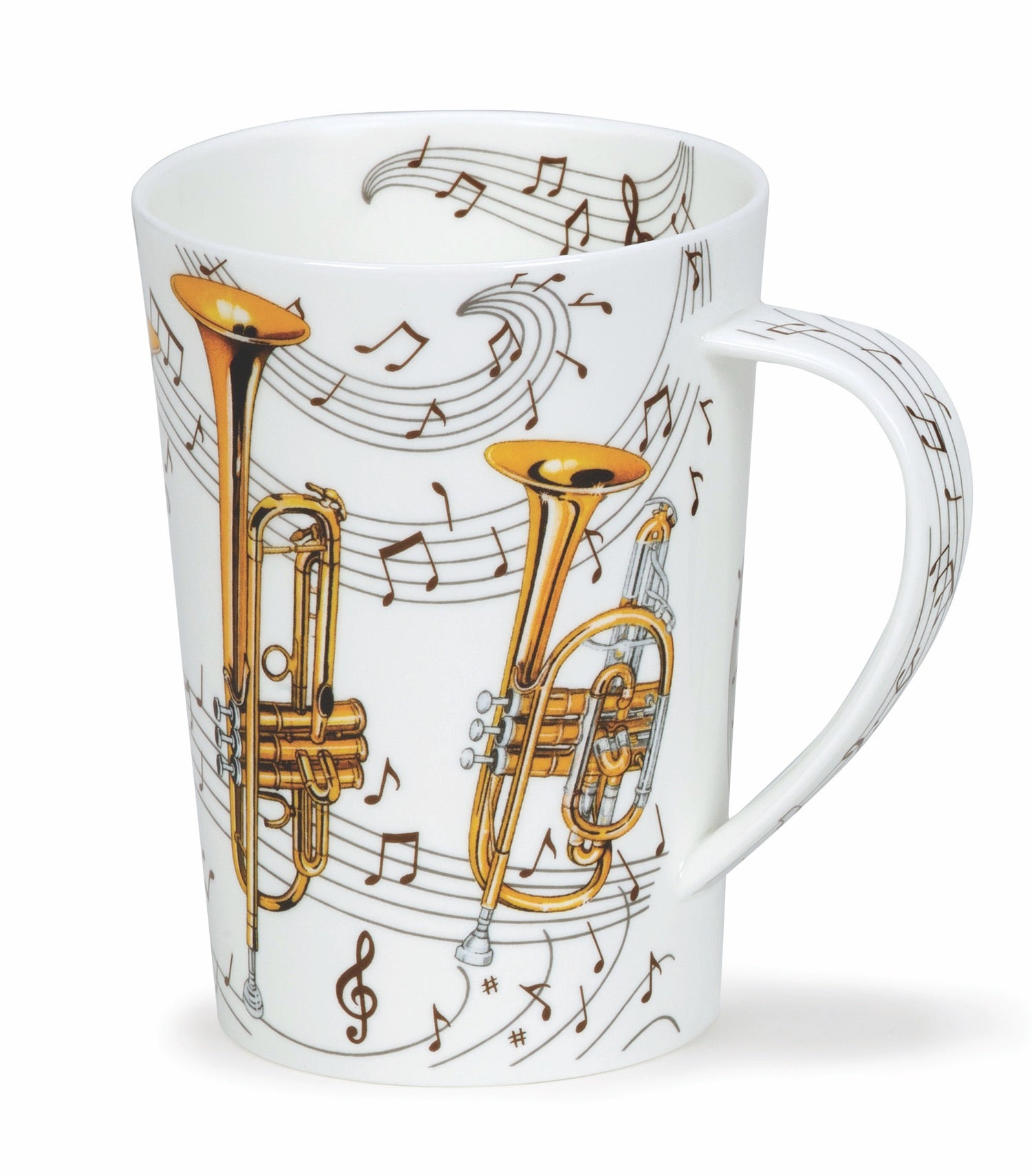 Dunoon Becher Teetasse Kaffeetasse  Argyll Symphony Trompete