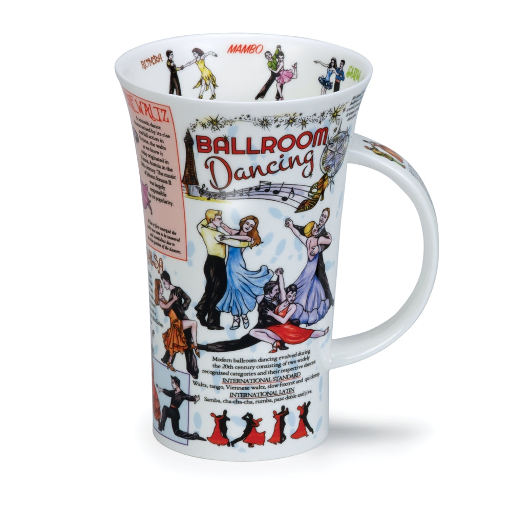 Dunoon Wissens-Becher Teetasse Kaffeetasse Glencoe Porzellan-Becher viele Dekore