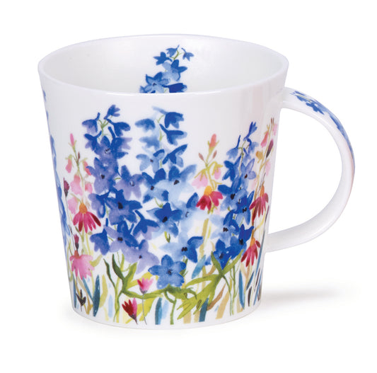 Dunoon Becher Teetasse Kaffeetasse Cairngorm Campagne Delphinium