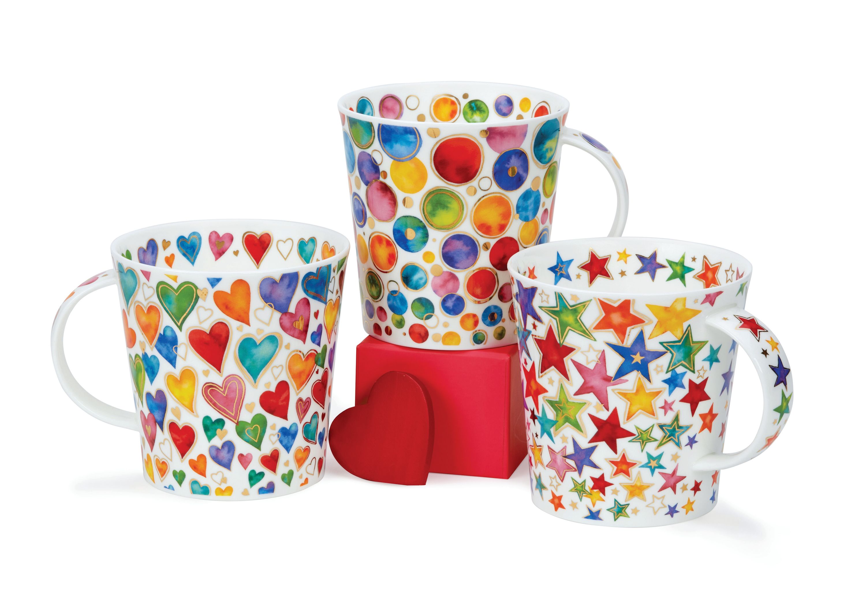 Dunoon Becher Teetasse Kaffeetasse Cairngorm Porzellan-Becher versch. Dekore