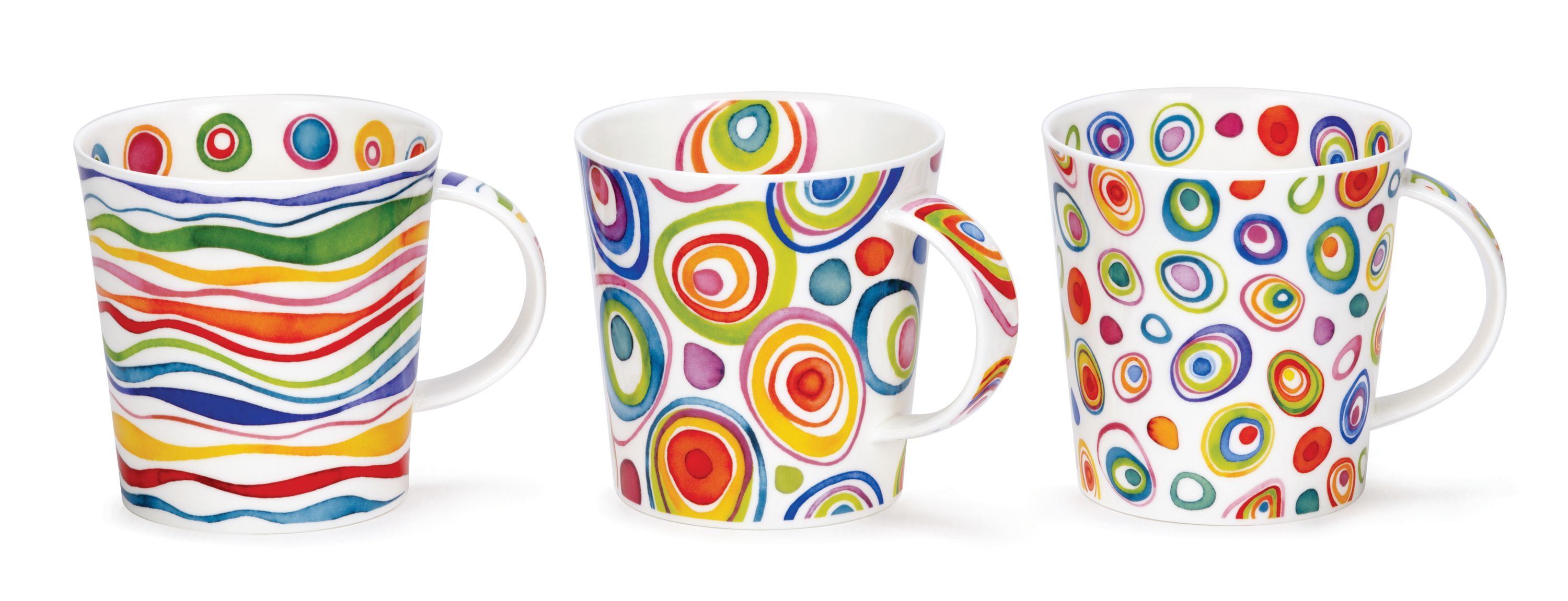 Dunoon Becher Teetasse Kaffeetasse Cairngorm Porzellan-Becher versch. Dekore