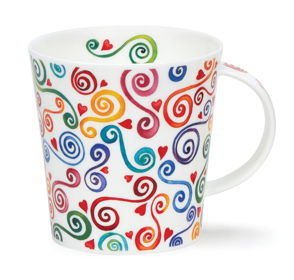 Dunoon Becher Teetasse Kaffeetasse Cairngorm Porzellan-Becher versch. Dekore