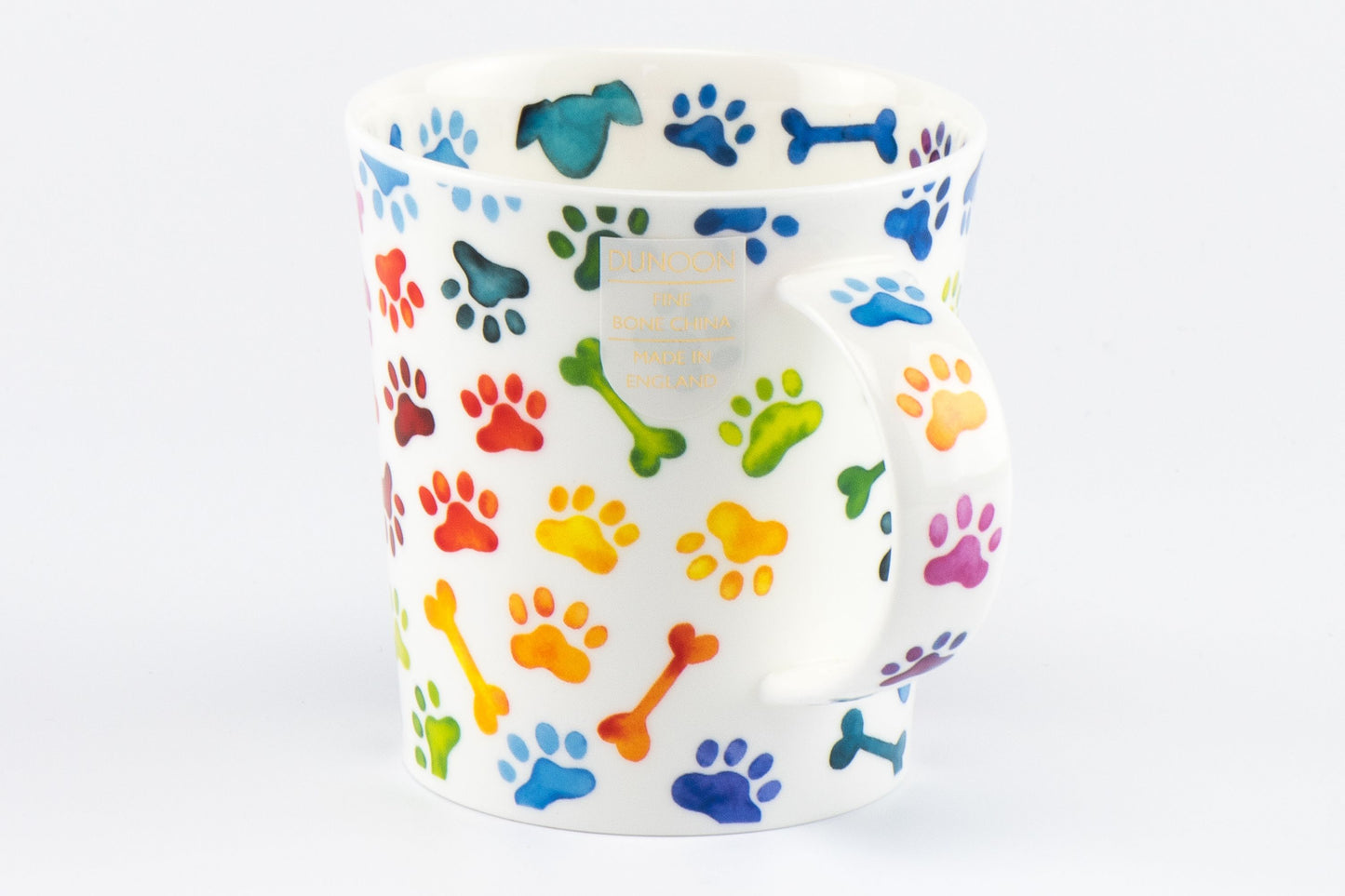 Dunoon Becher Teetasse Kaffeetasse Lomond Pawprints dog