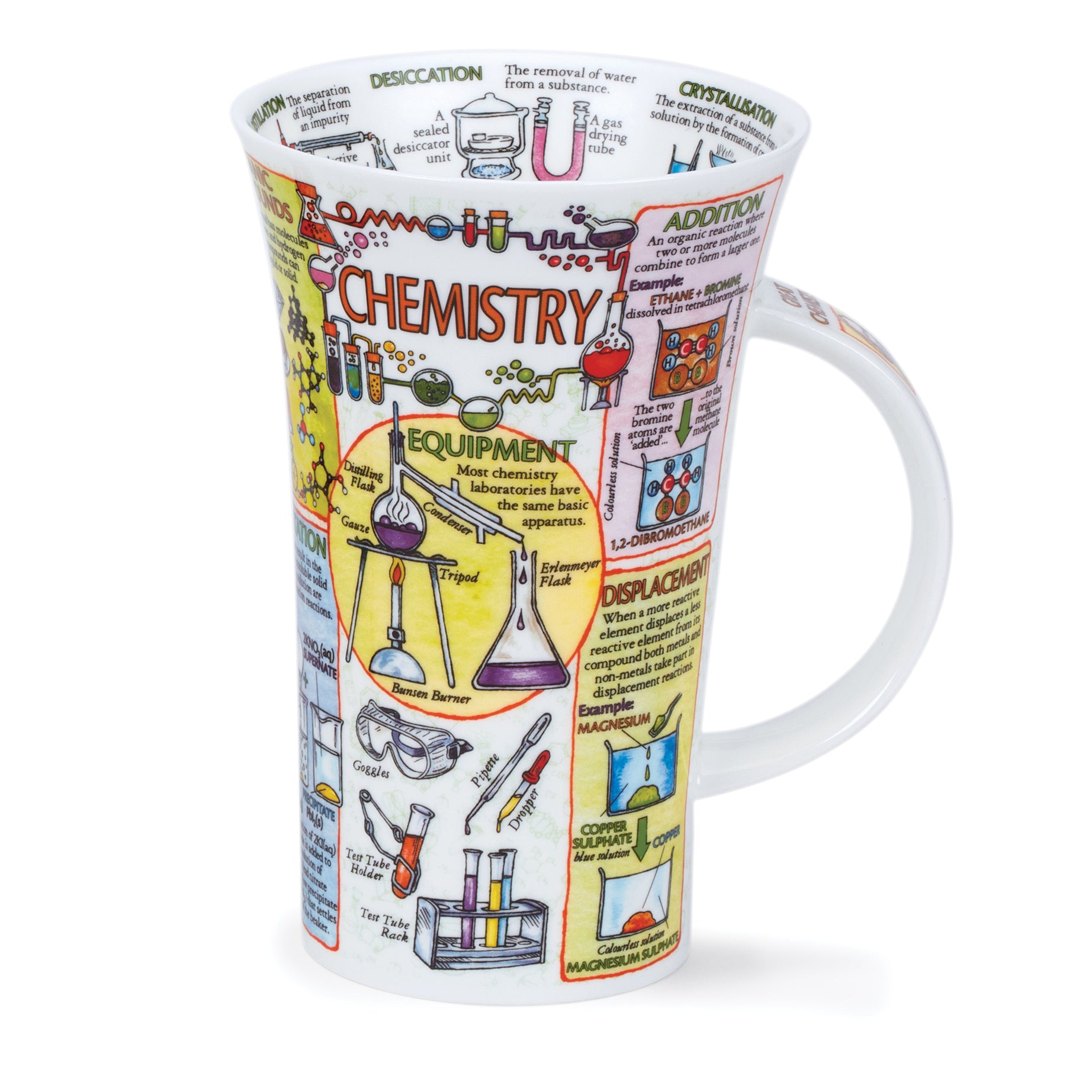 Dunoon Becher Teetasse Kaffeetasse  Glencoe Chemistry