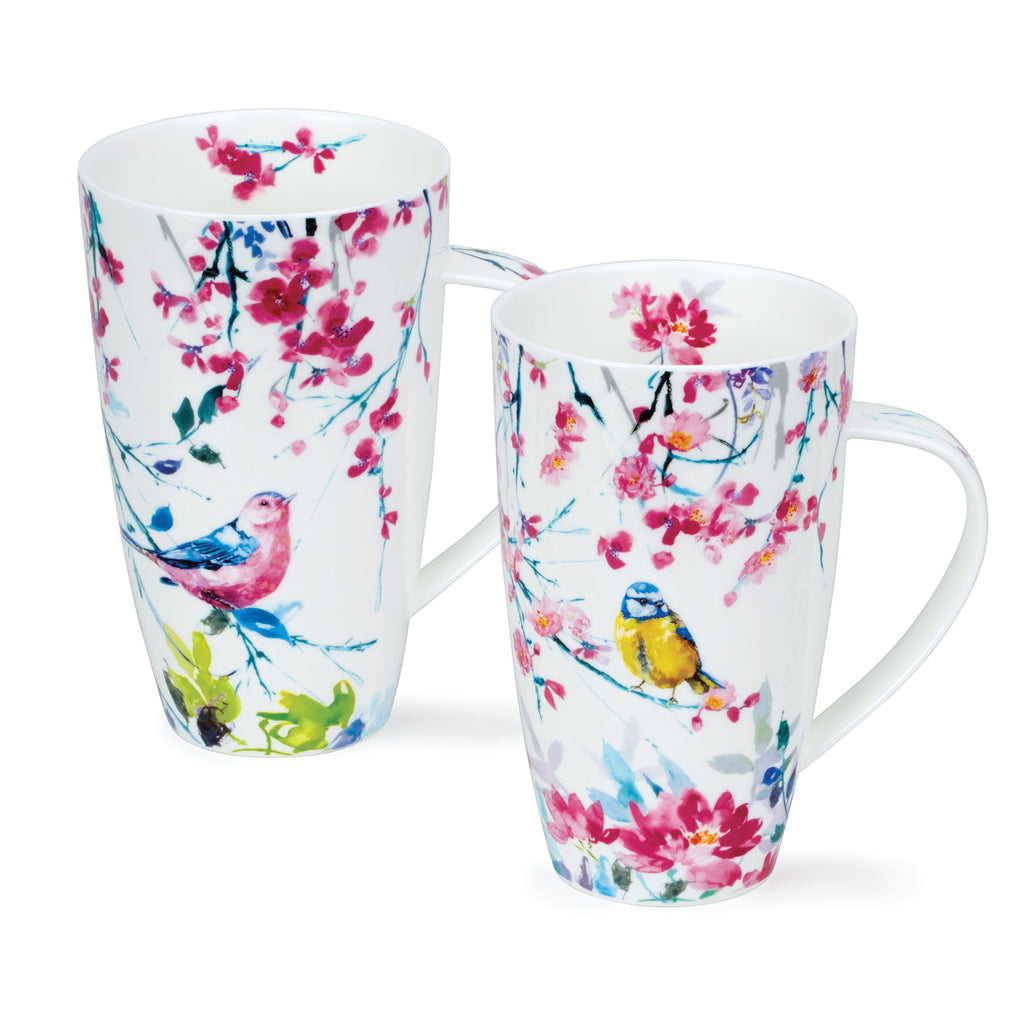 Dunoon Becher Teetasse Kaffeetasse Henley Porzellan-Becher verschiedene Dekore