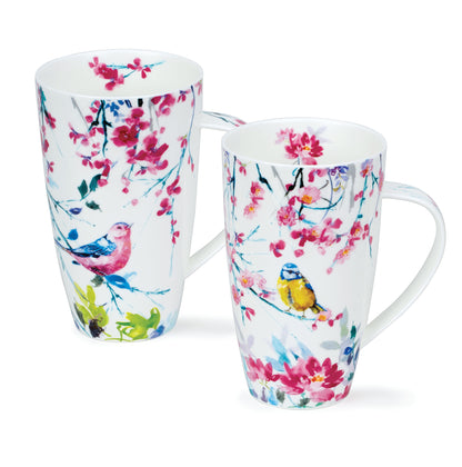 Dunoon Becher Teetasse Kaffeetasse Henley Porzellan-Becher verschiedene Dekore